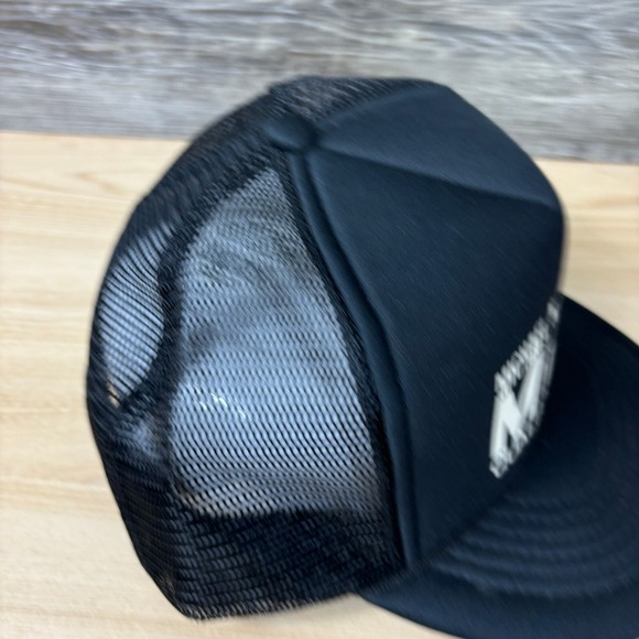 Vintage Michael Miller Builders Hat Cap Snapback Black Trucker Helena Ohio - Picture 7 of 11